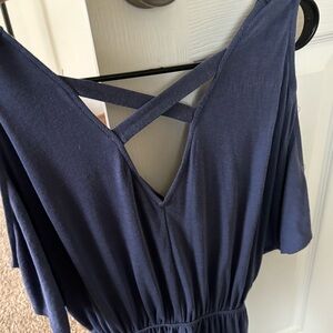 Blue romper